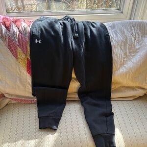 Under Armour Kids Black Sweatpants